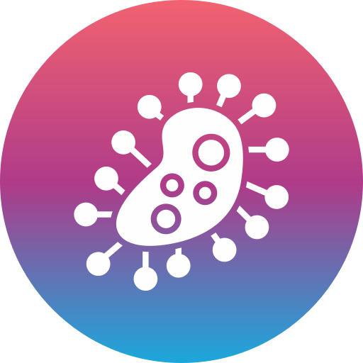 Bacteria Generic gradient fill icon