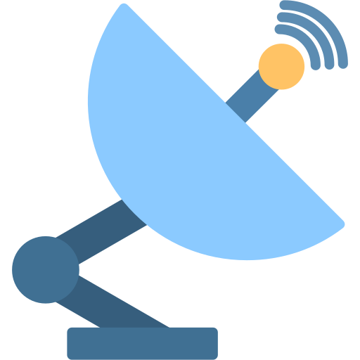 antena Generic color fill icono
