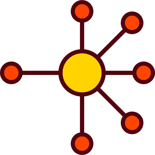 moleculen Generic color lineal-color icoon