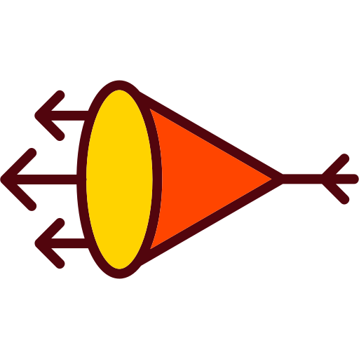 refracción Generic color lineal-color icono