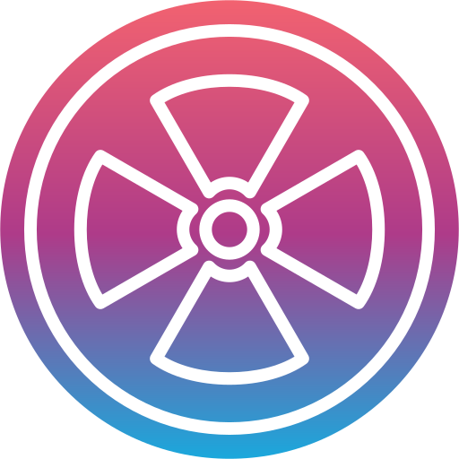radiation Generic gradient fill Icône