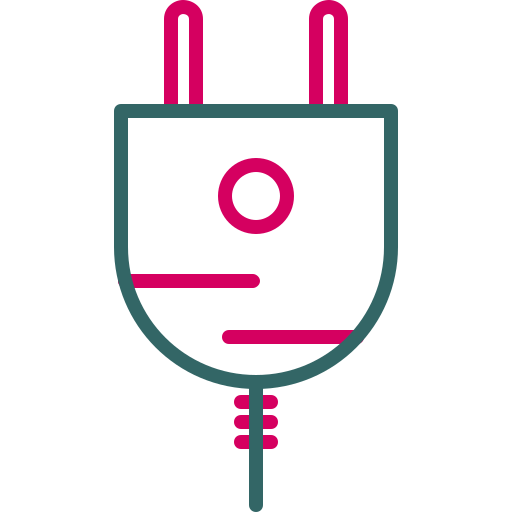 Power plug Generic color outline icon