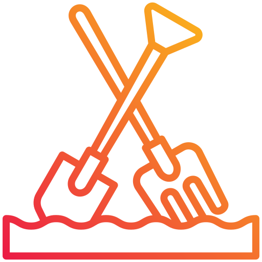 Gardening tools Generic gradient outline icon