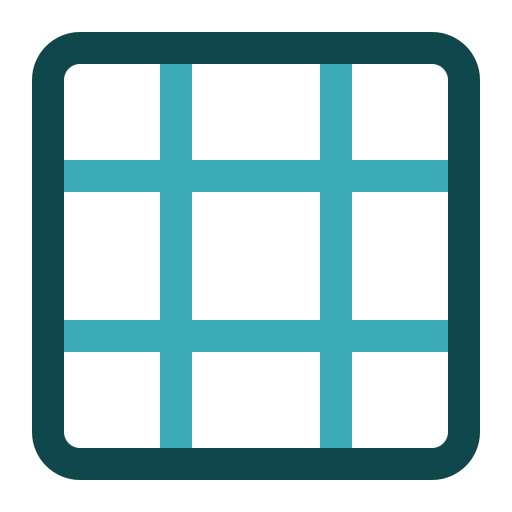 Grid Generic color outline icon