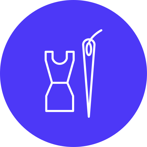 Dressmaking Generic color fill icon