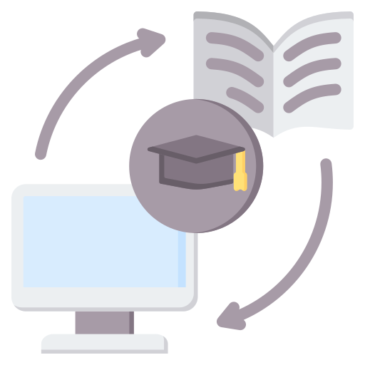 blended learning Generic color fill icon