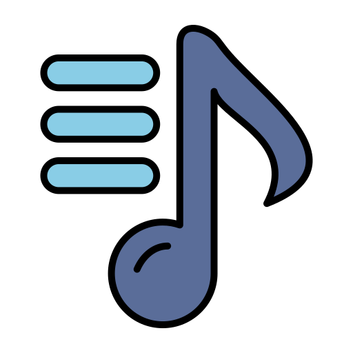 Musical Generic color lineal-color icon