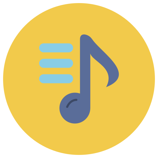 Musical Generic color fill icon