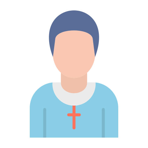 Pastor Generic color fill icon