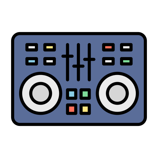 DJ Generic color lineal-color icon