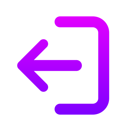 출구 Generic gradient outline icon