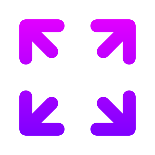 espandere Generic gradient outline icona