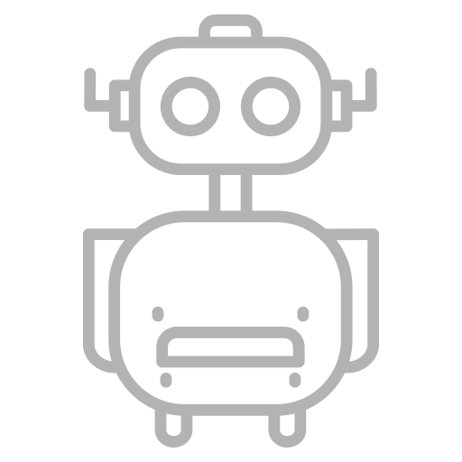 asistente robot Generic color outline icono