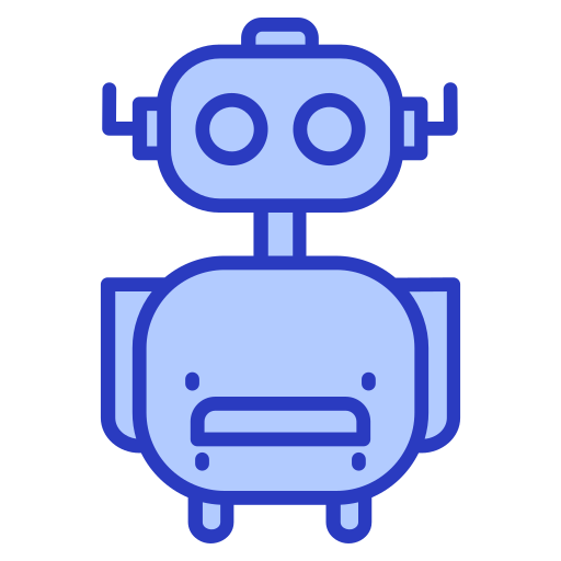로봇 조수 Generic color lineal-color icon