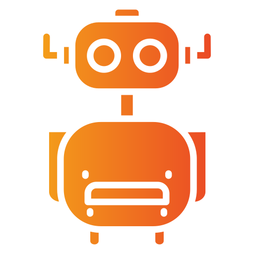 asystent robota Generic gradient fill ikona