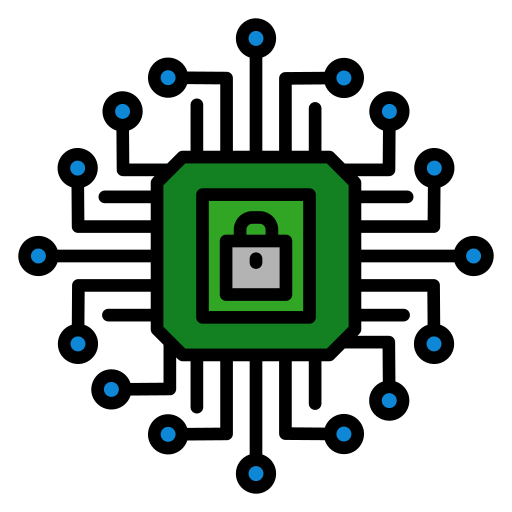 Cyber security Generic color lineal-color icon