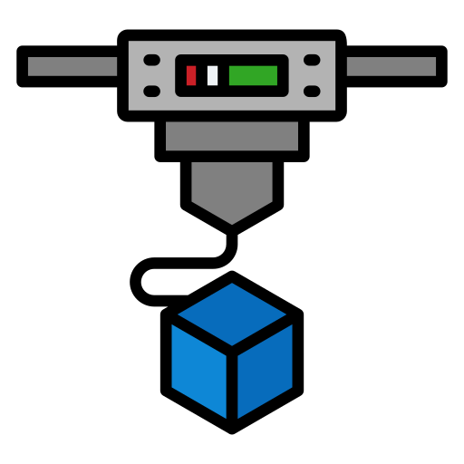 3d printing Generic color lineal-color icon