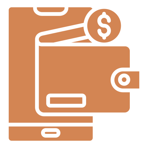 Digital wallet Generic color fill icon