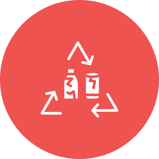 glasrecycling Generic color fill icon