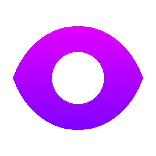 ojo Generic gradient fill icono