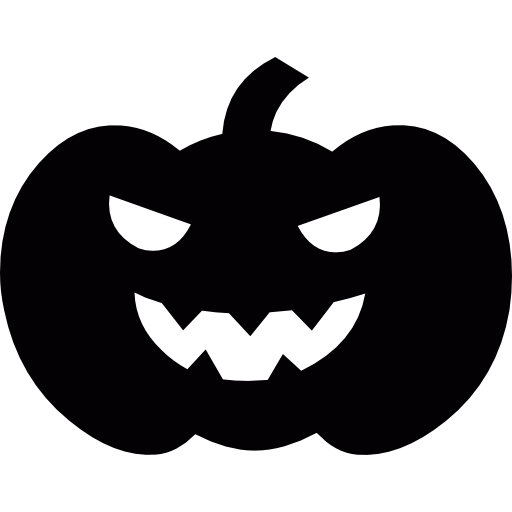 horror pumpkim gesicht  icon