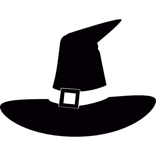 chapéu de bruxa  Ícone