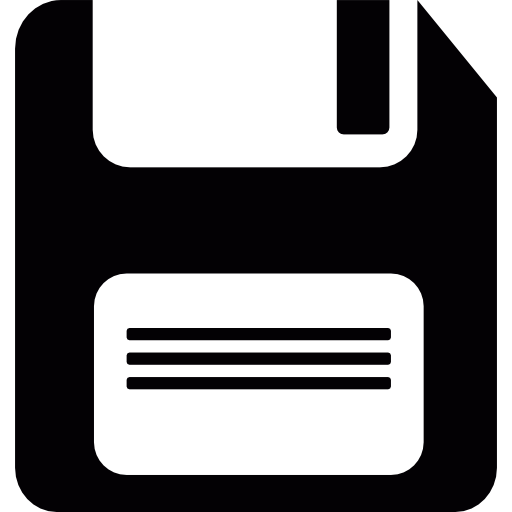 Storage diskette  icon