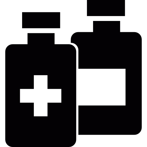 frascos de pastillas  icono