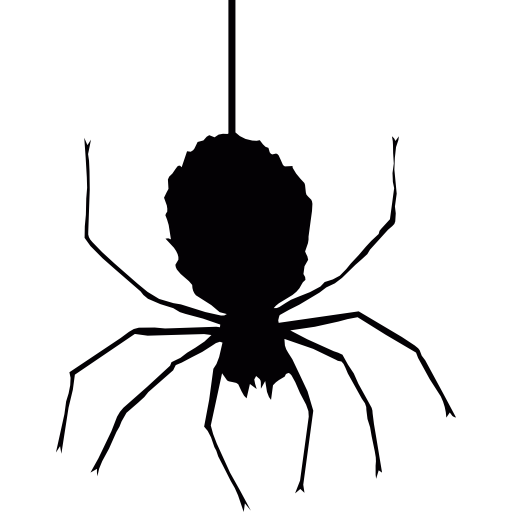 Hanging spider  icon