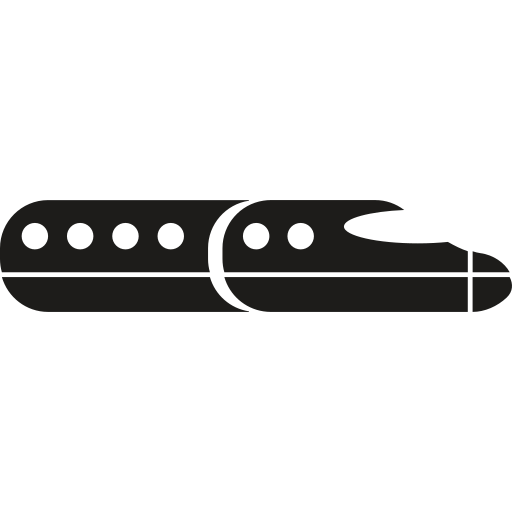 Высокоскоростной поезд  иконка