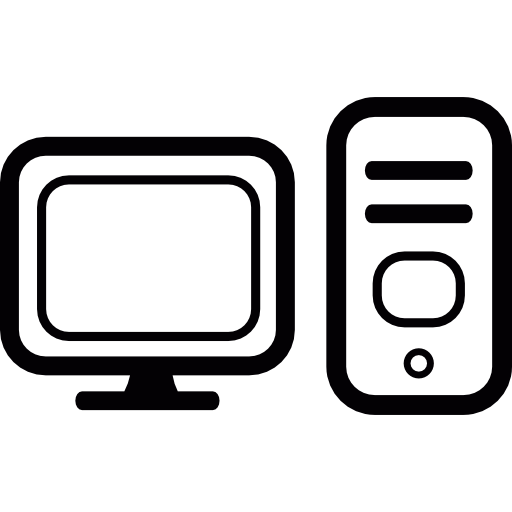 pc e monitor  icona
