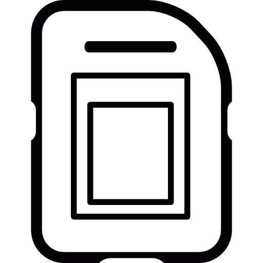 micro-sd  icoon