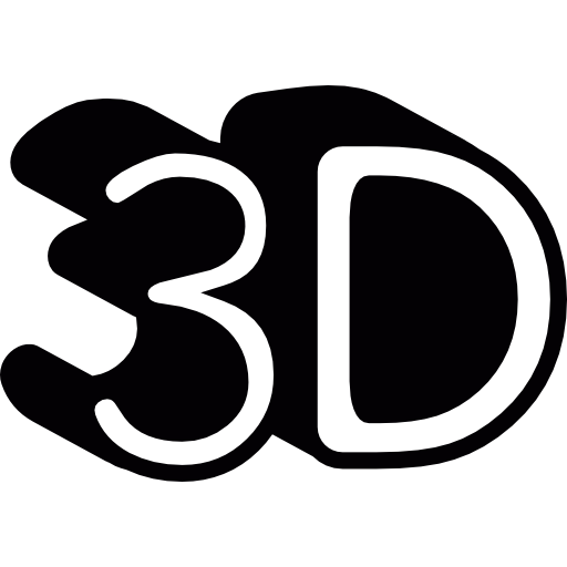 3d-symbool  icoon
