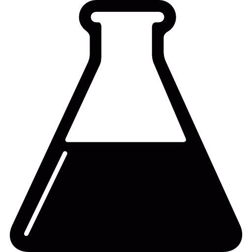 Medicine Flask Basic Straight Filled icon