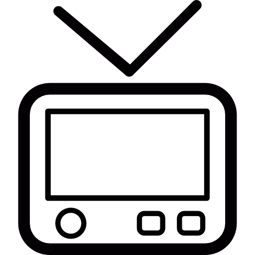 vintage retro-tv-monitor  icon