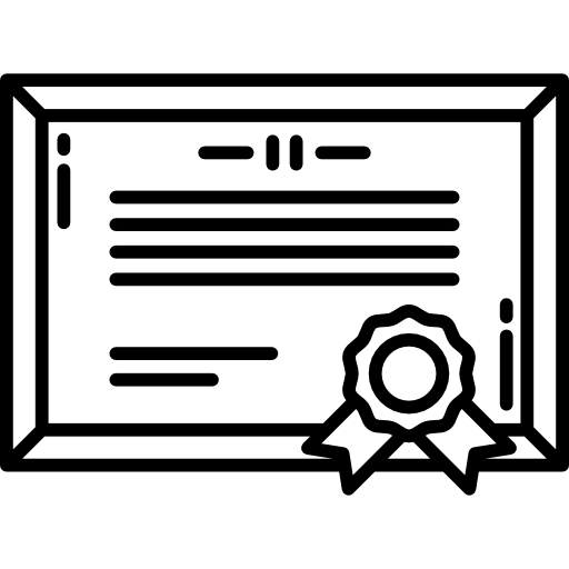 Сертификат Special Lineal иконка