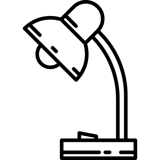 Desk lamp Special Lineal icon