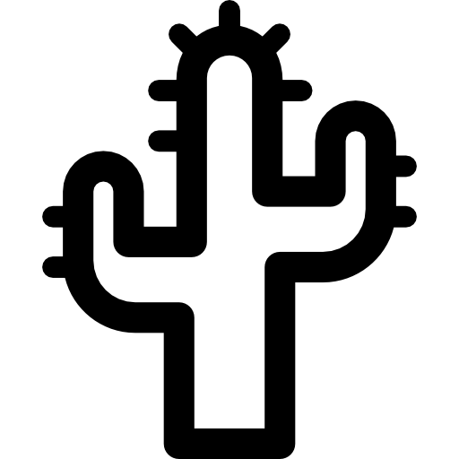 カクタス Curved Lineal icon