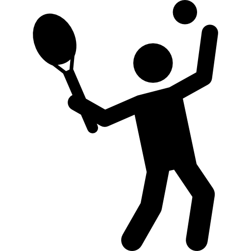 tennis Pictograms Fill icon
