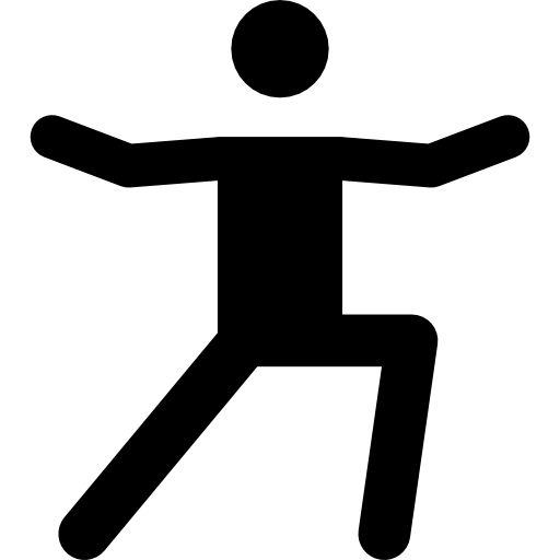 yoga Pictograms Fill icoon