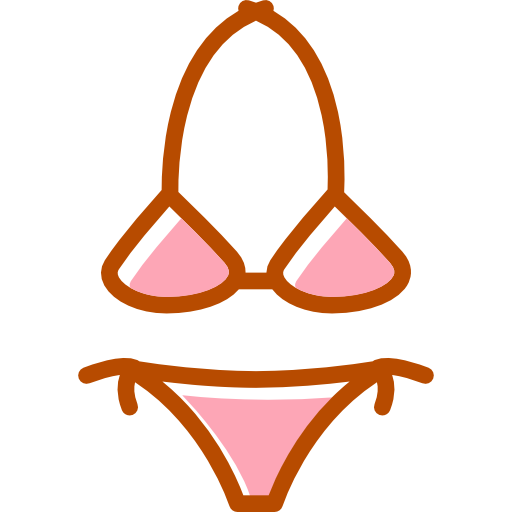 bikini Vector Market Light Rounded icono