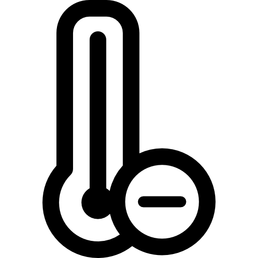 termómetro  icono