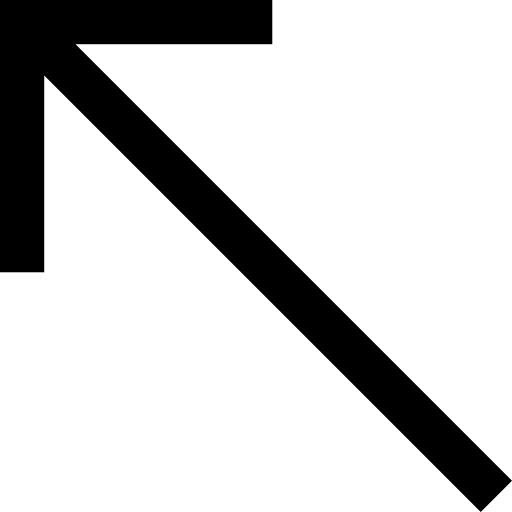 Диагональная стрелка Basic Straight Filled иконка
