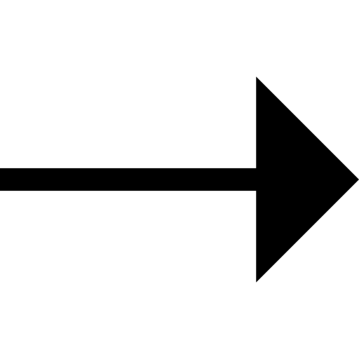 flecha correcta Basic Straight Filled icono