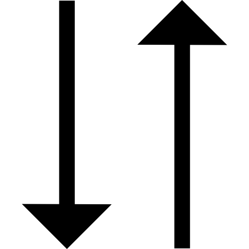 Exchange Basic Straight Filled icon