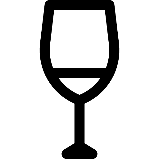 bicchiere bordeaux  icona