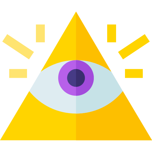 illuminati Basic Straight Flat icoon
