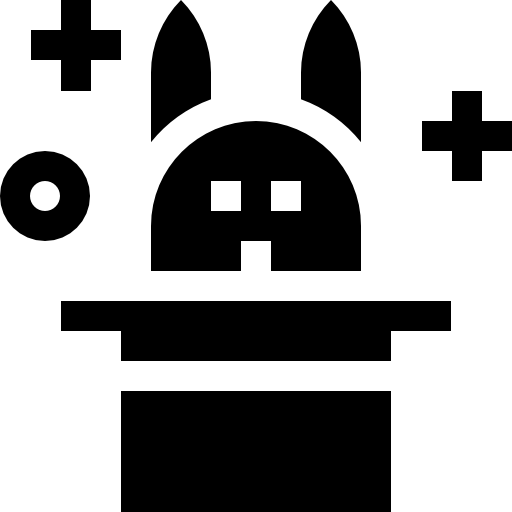 magierhut Basic Straight Filled icon