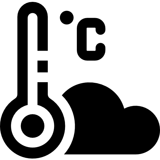 celsius Basic Rounded Filled icono