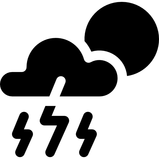 temporale Basic Rounded Filled icona